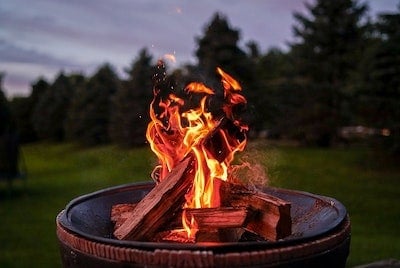 Rusty Fire Pit