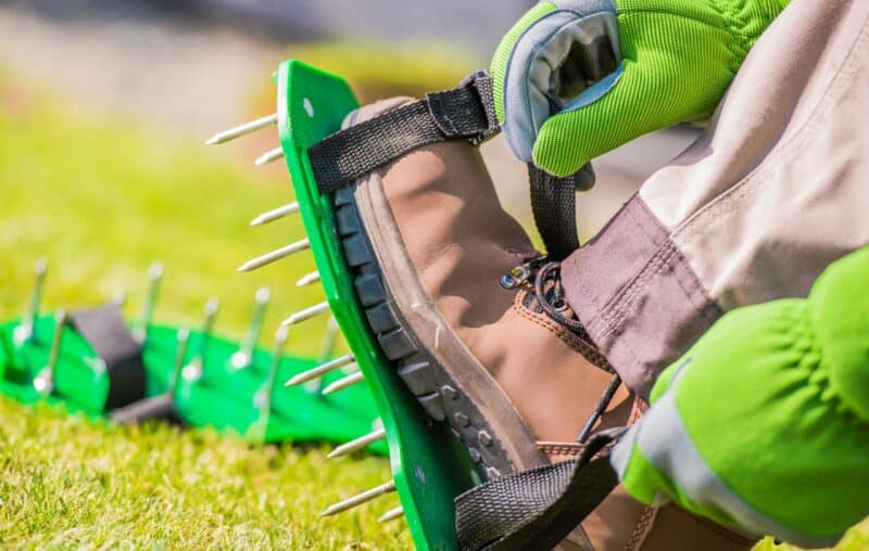 Aerator shoes