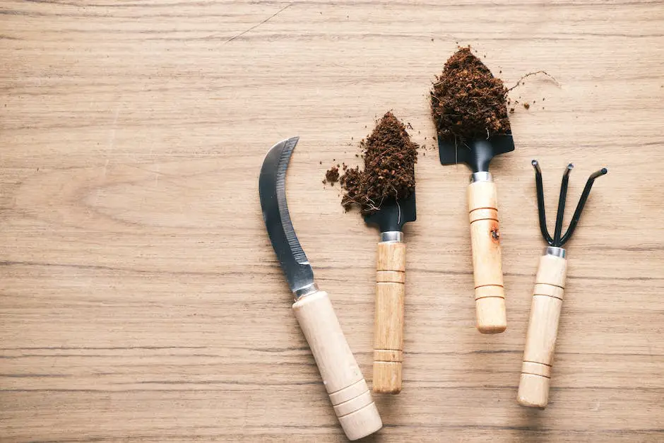 Image of soil and gardening tools in a garden bed to Boost Your Garden with Lawn Soil Enhancers